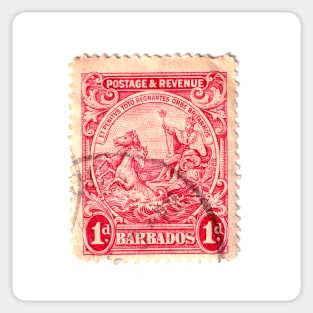 Barbados stamp, 1925 Sticker